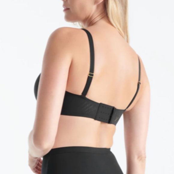 knix WingWoman Contour Bra - Black - Size 7+ (Fits 38E, 36F, 38F) - Picture 2 of 15